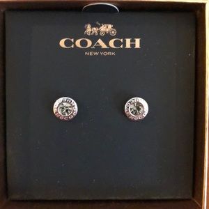COACH Earrings-Great gift for Mom’s Day or Grads!